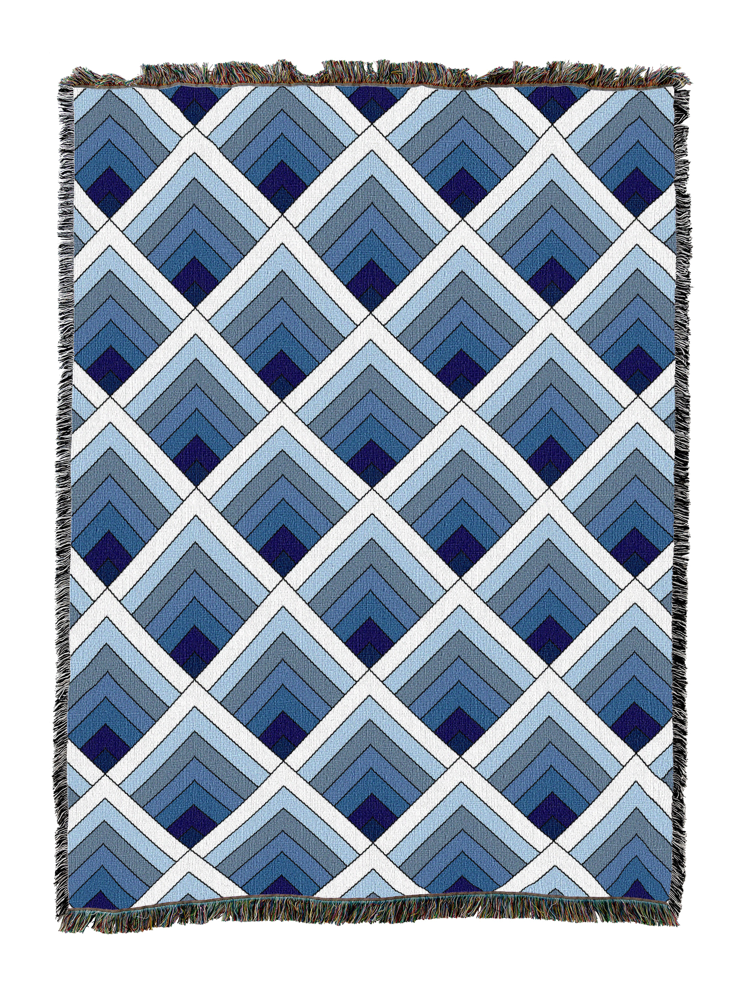 Log Cabin Window Blanket