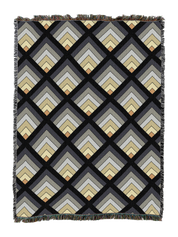 Log Cabin Window Blanket