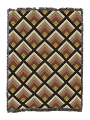 Log Cabin Window Blanket