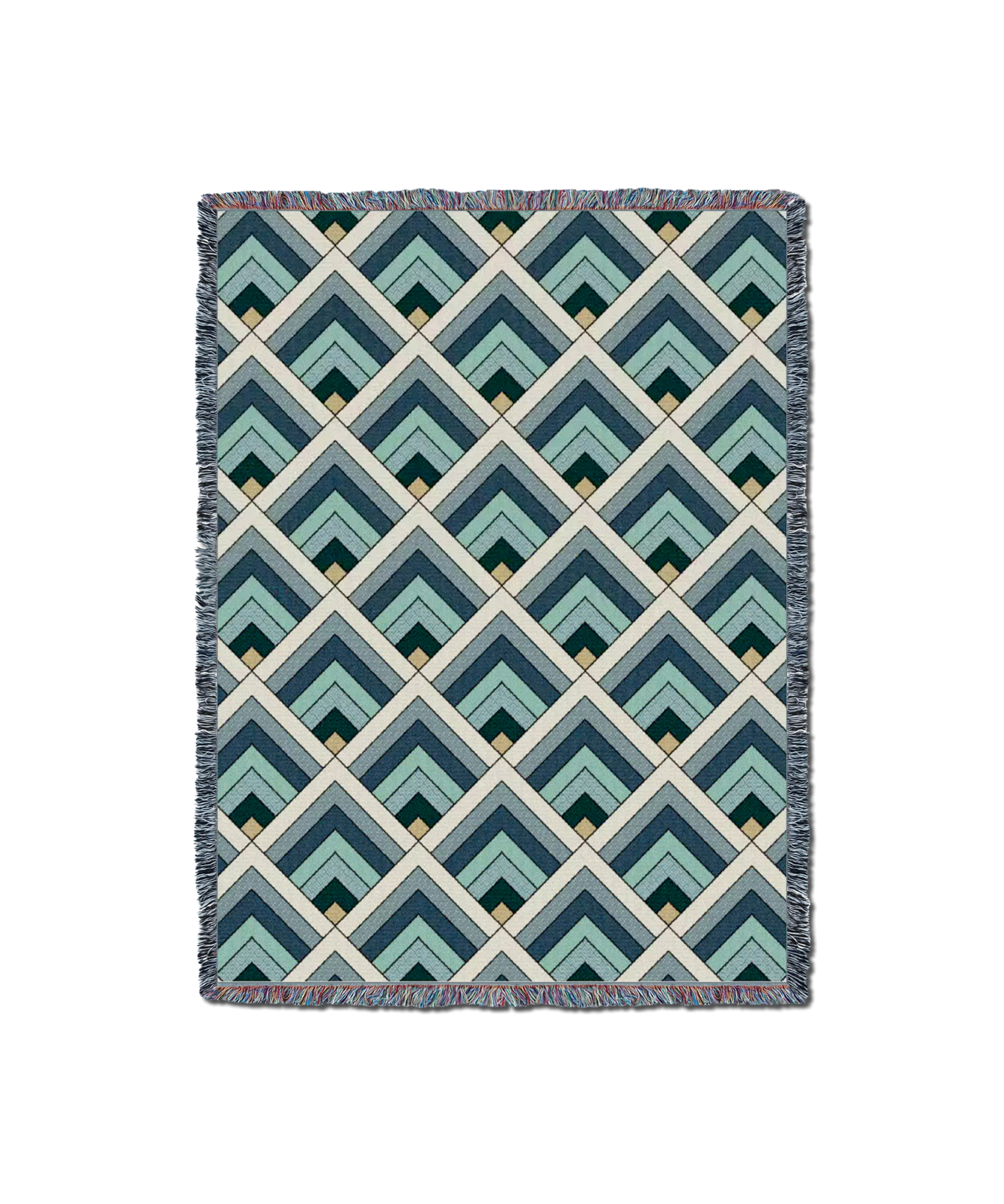 Log Cabin Window Blanket
