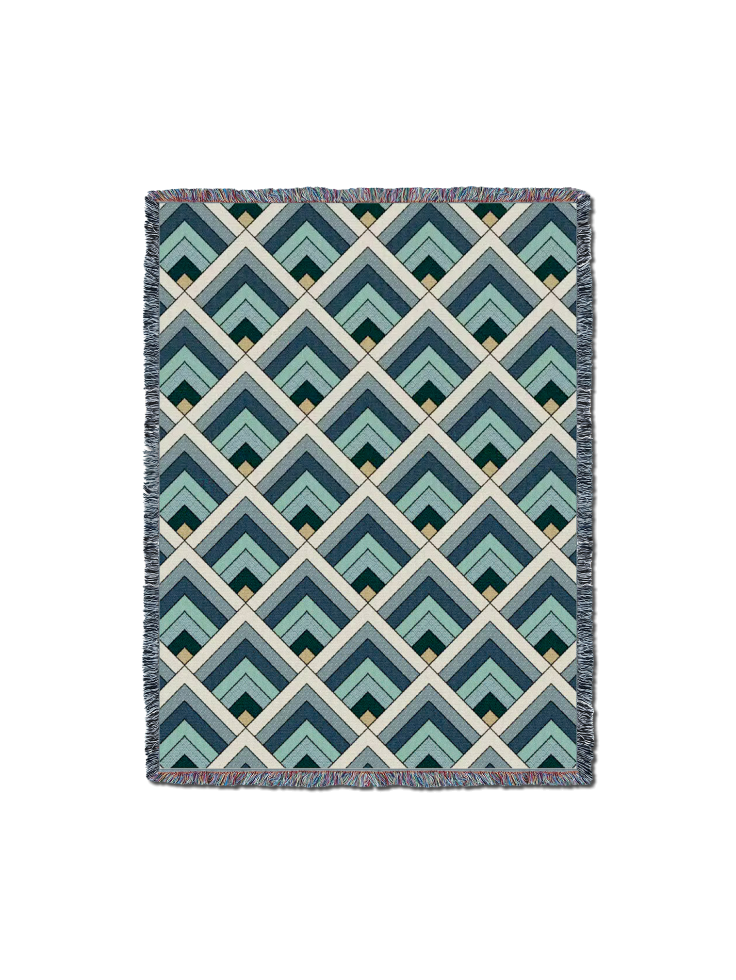 Log Cabin Window Blanket