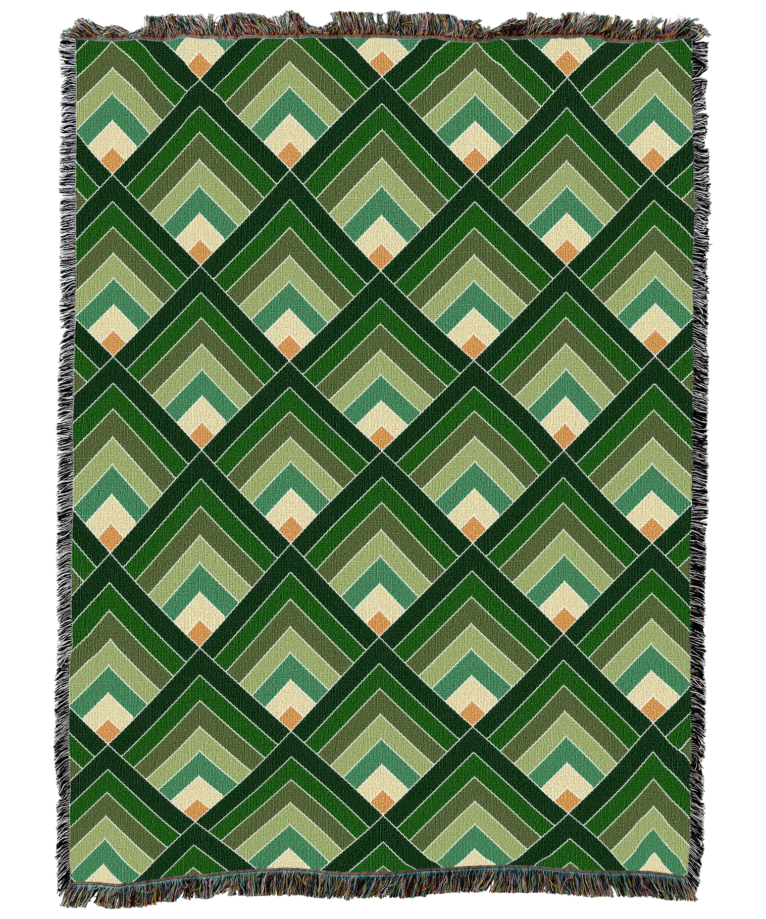 Log Cabin Window Blanket