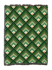 Log Cabin Window Blanket