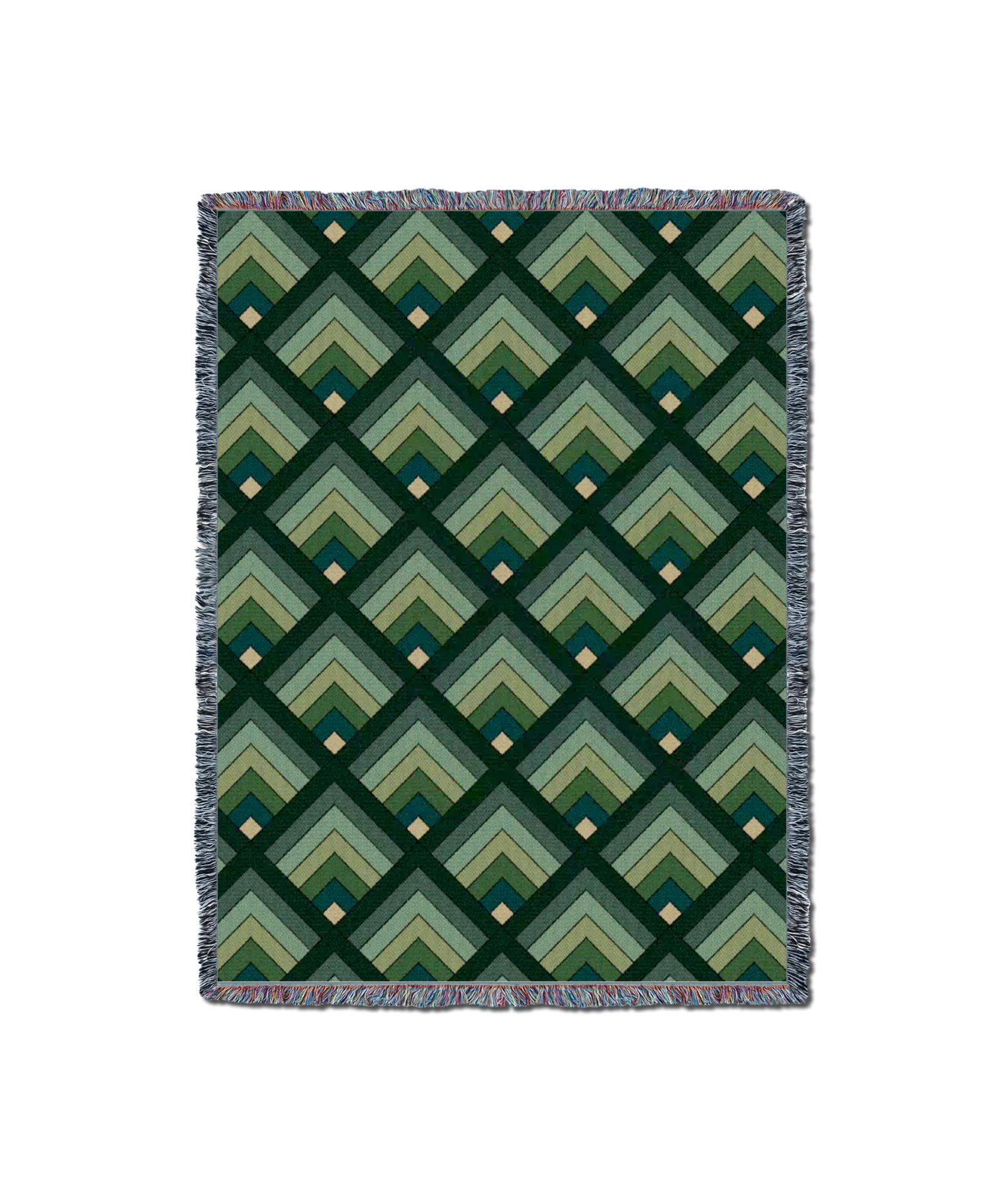 Log Cabin Window Blanket