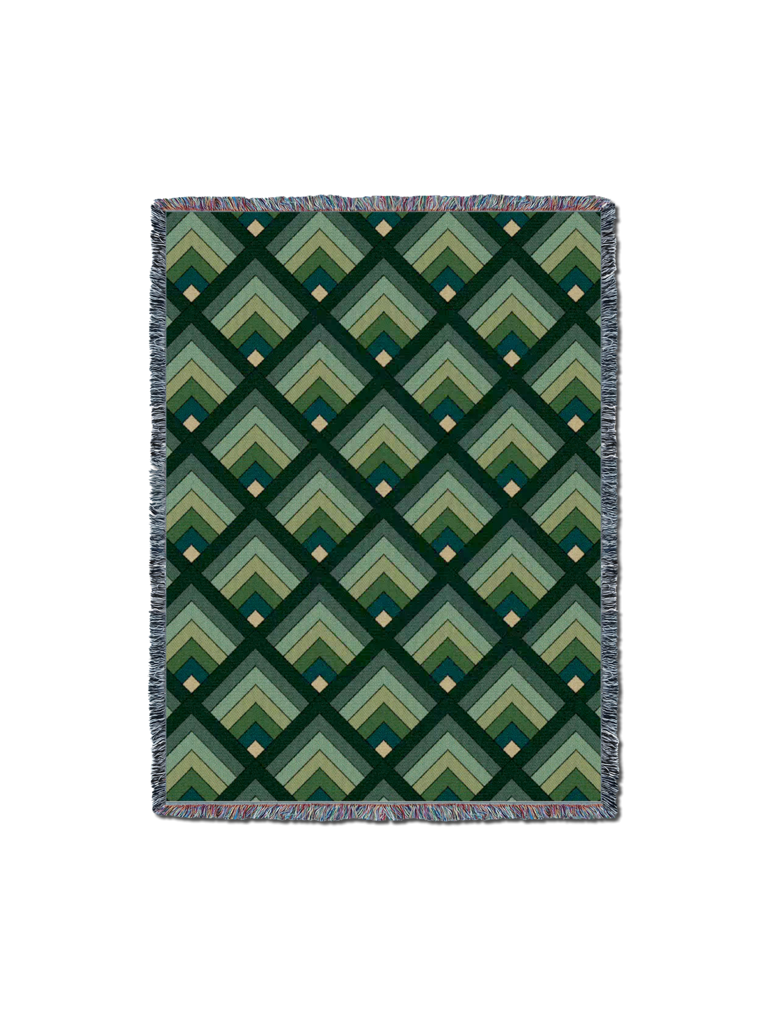 Log Cabin Window Blanket