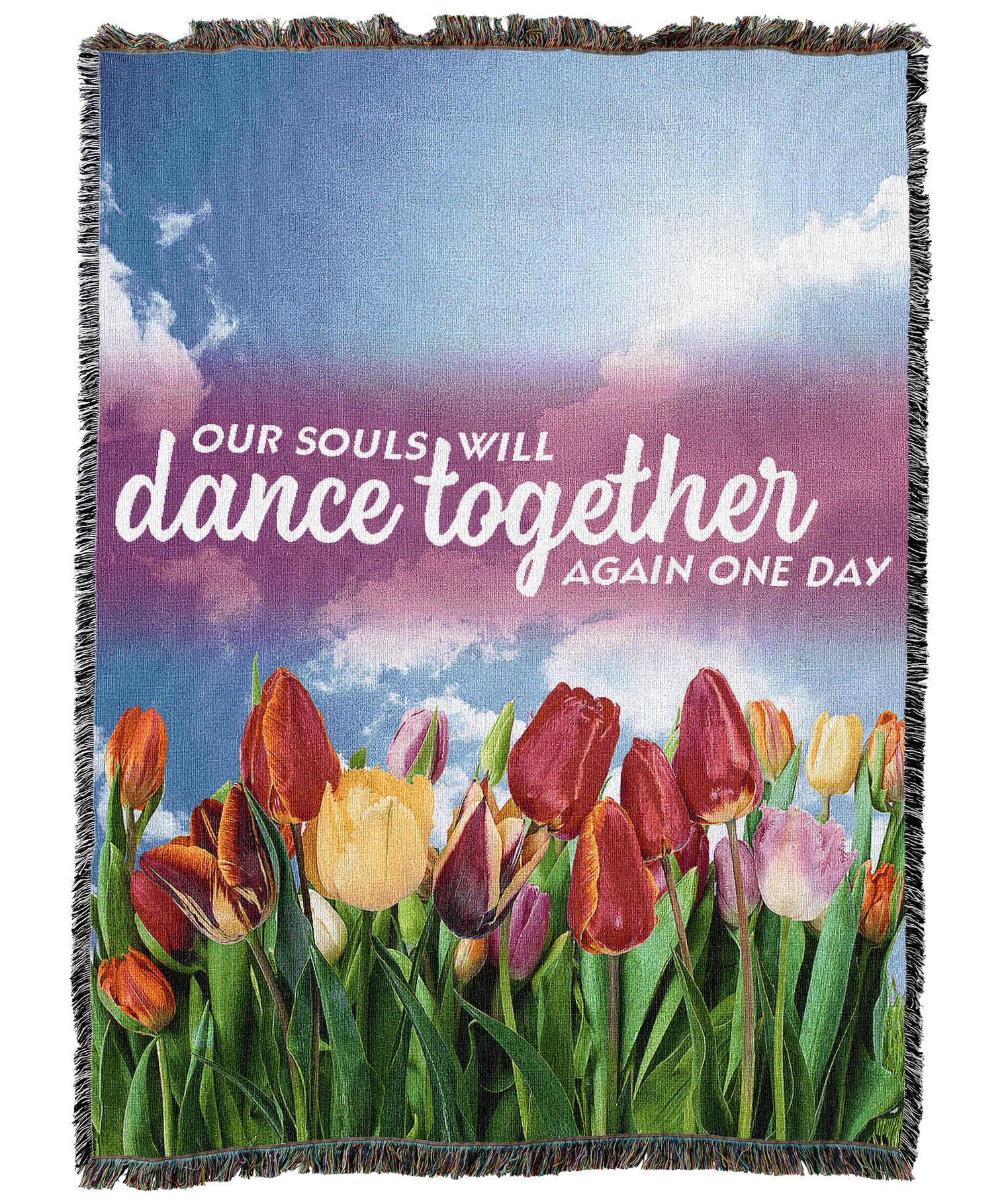 Dancing Tulips Blanket