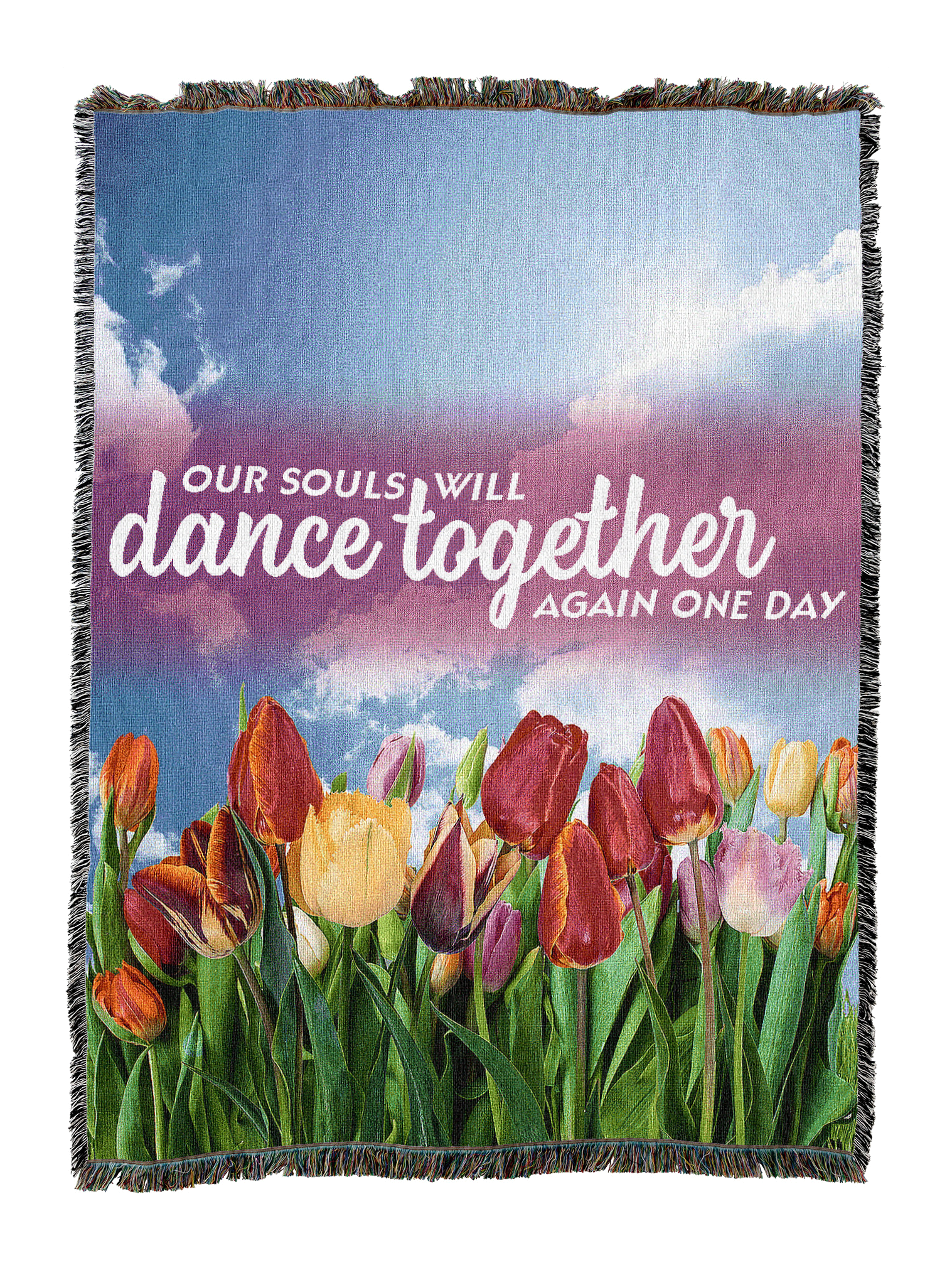 Dancing Tulips Blanket