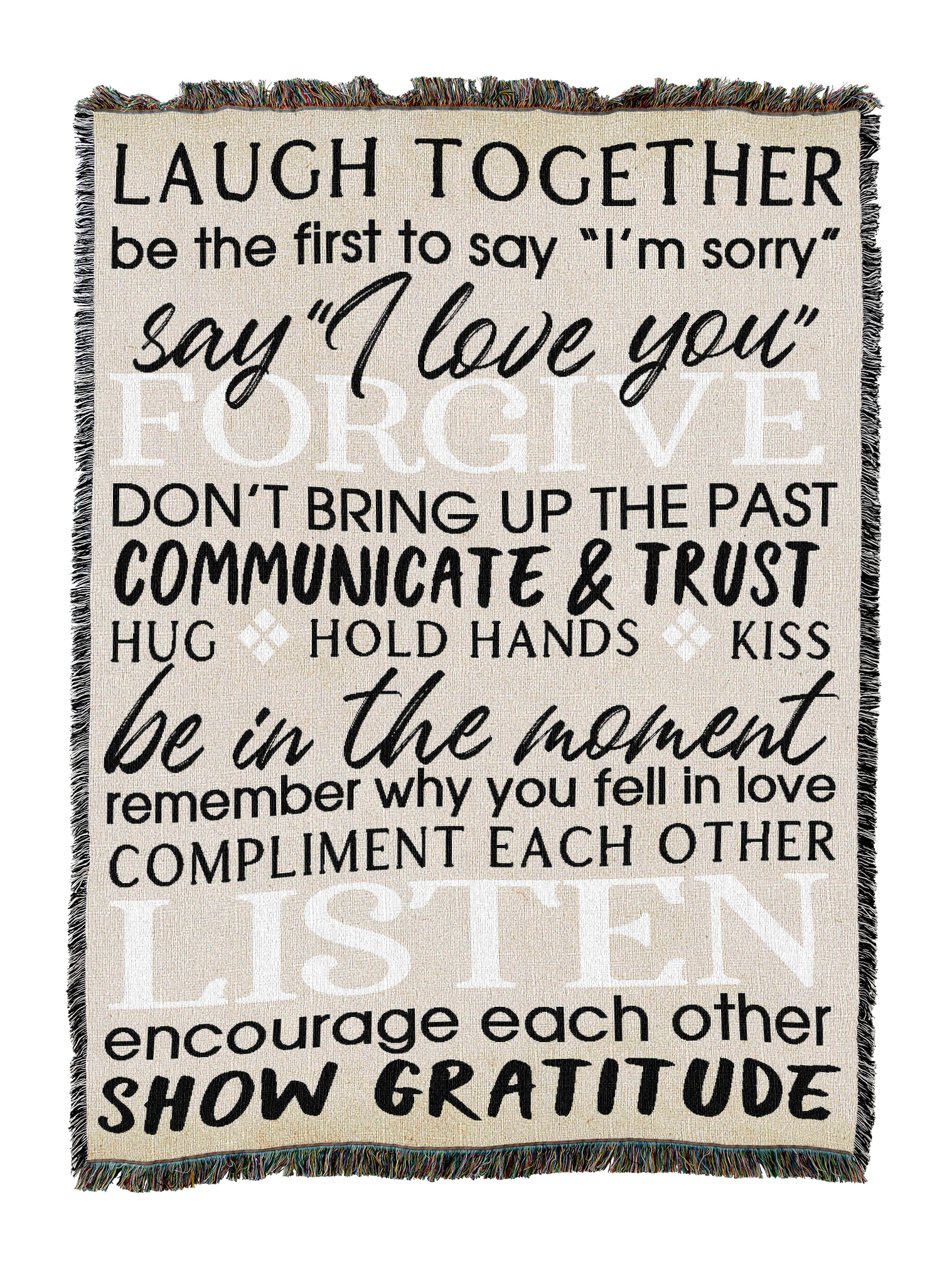 Laugh Together Blanket