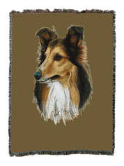 Shetland Sheepdog AKA Sheltie Blanket Sand