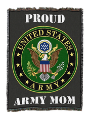 Proud Army Mom Blanket