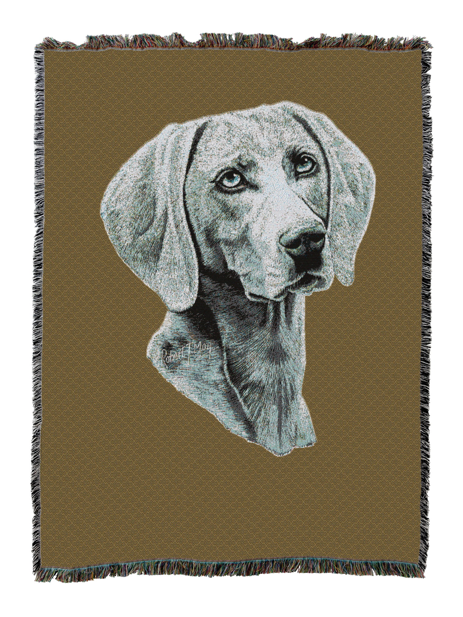 Weimaraner Blanket Sand