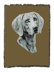 Weimaraner Blanket Sand