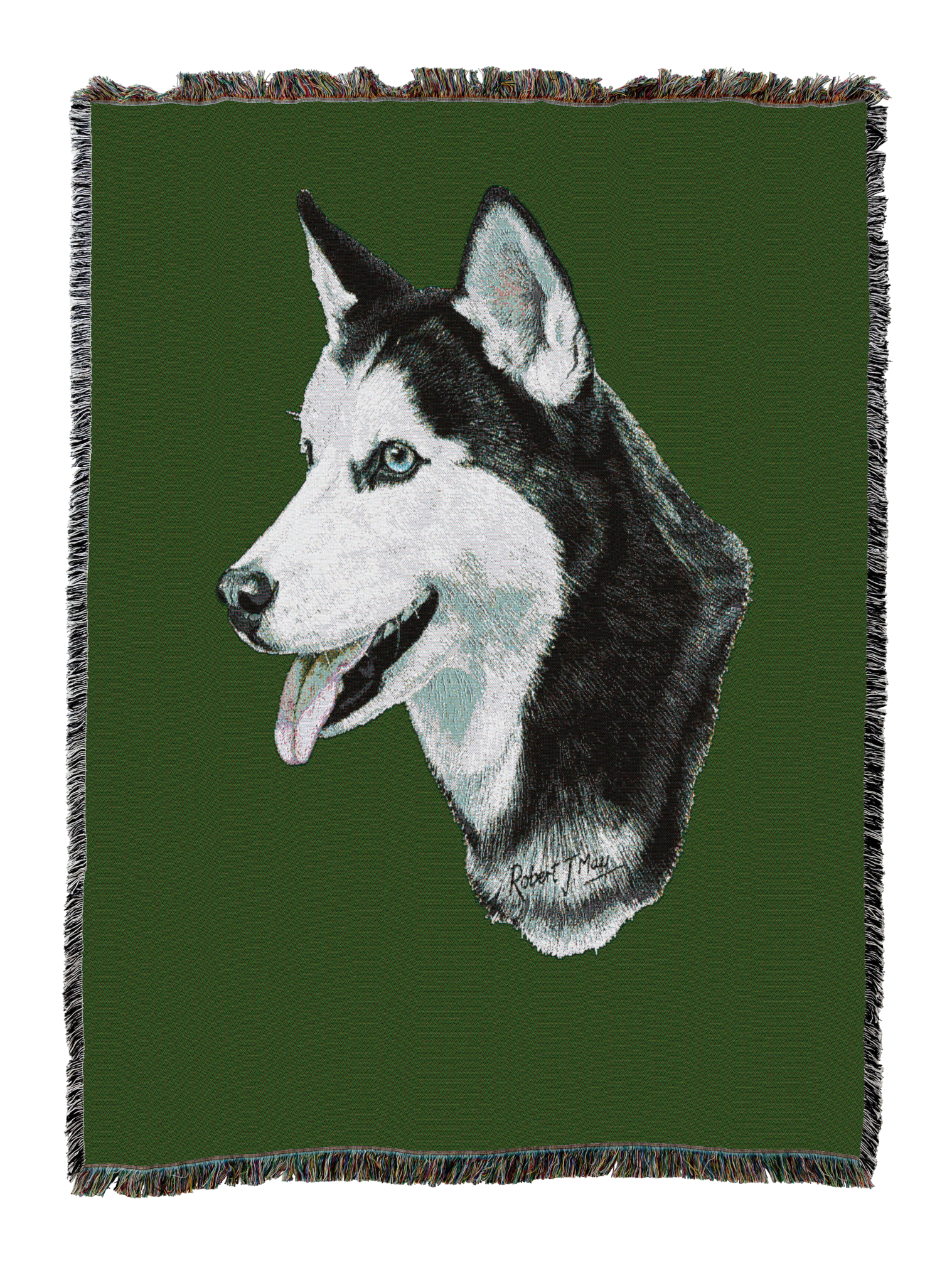 Siberian Husky Blanket