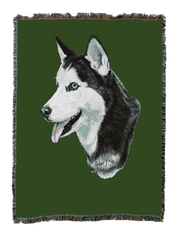 Siberian Husky Blanket
