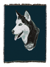 Siberian Husky Blanket