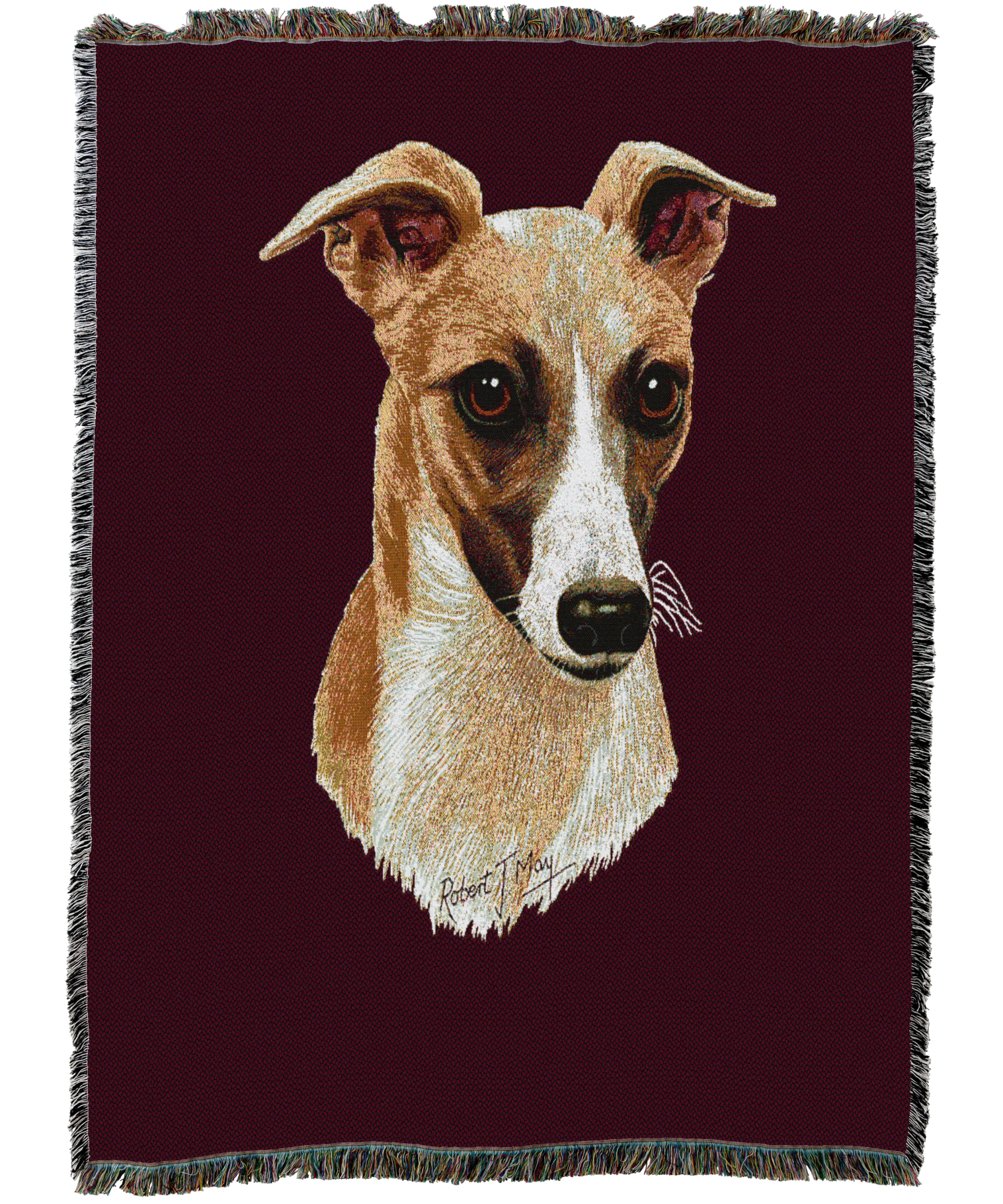Whippet Blanket Red