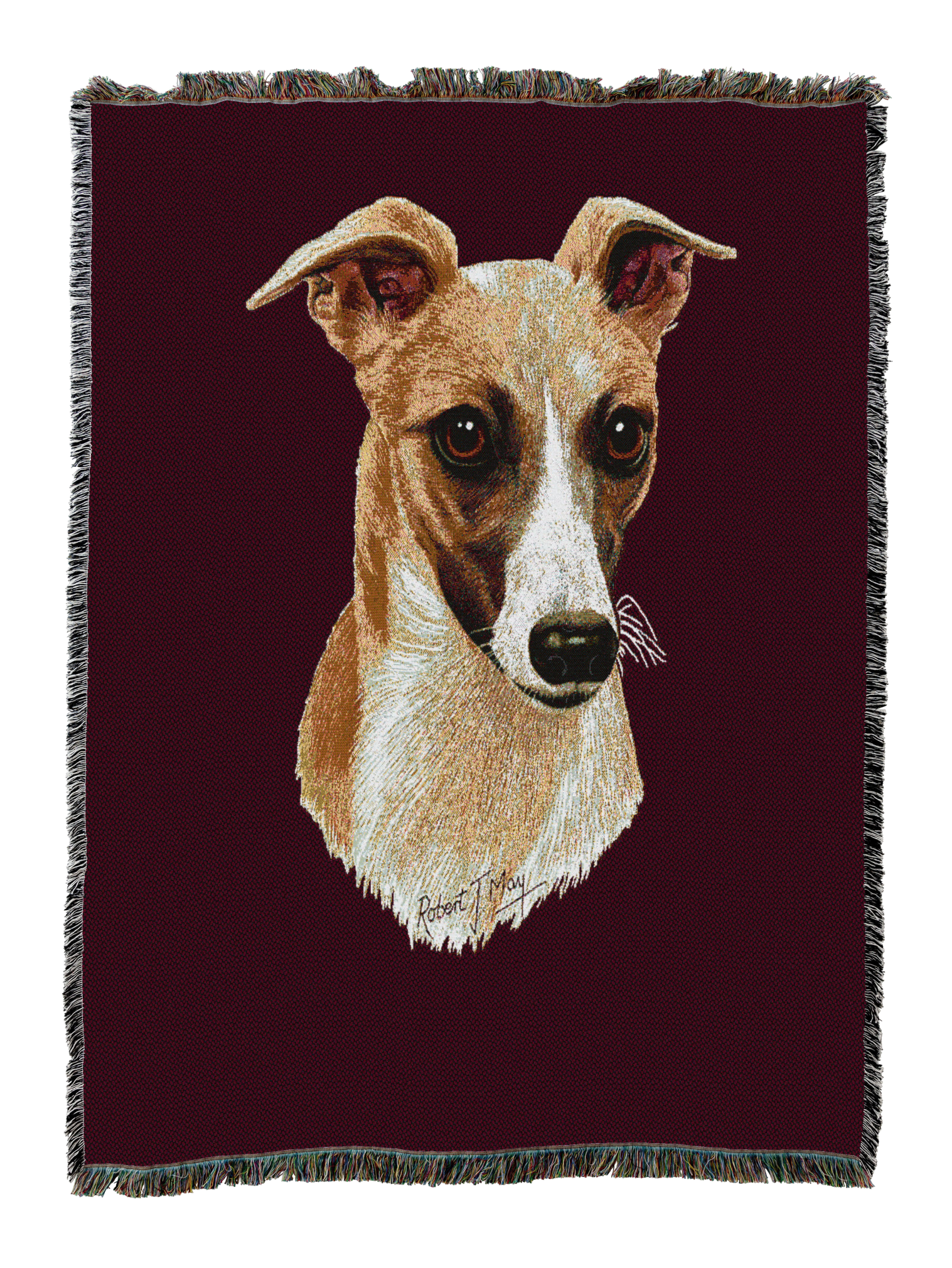 Whippet Blanket Red