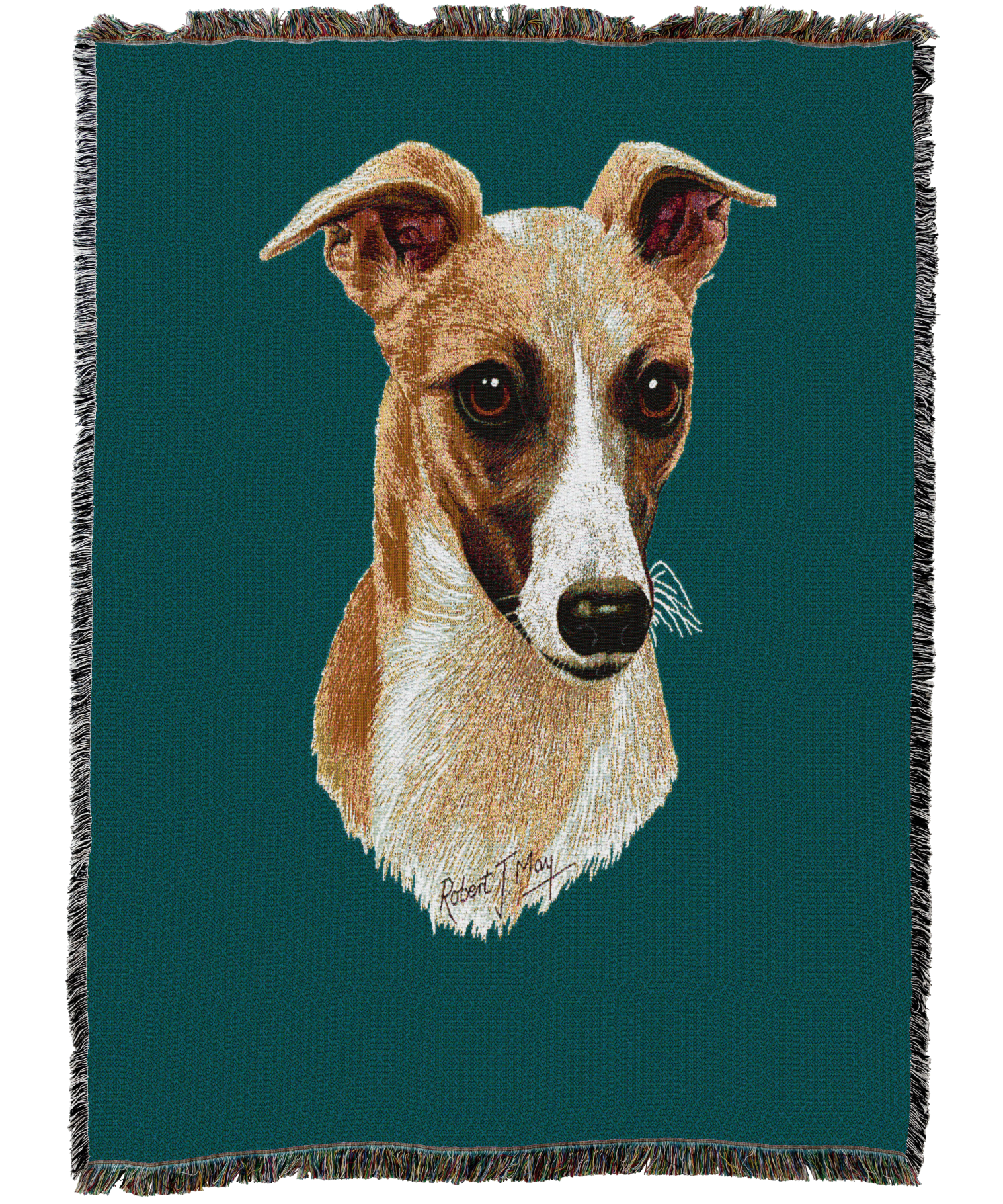 Whippet Blanket Teal