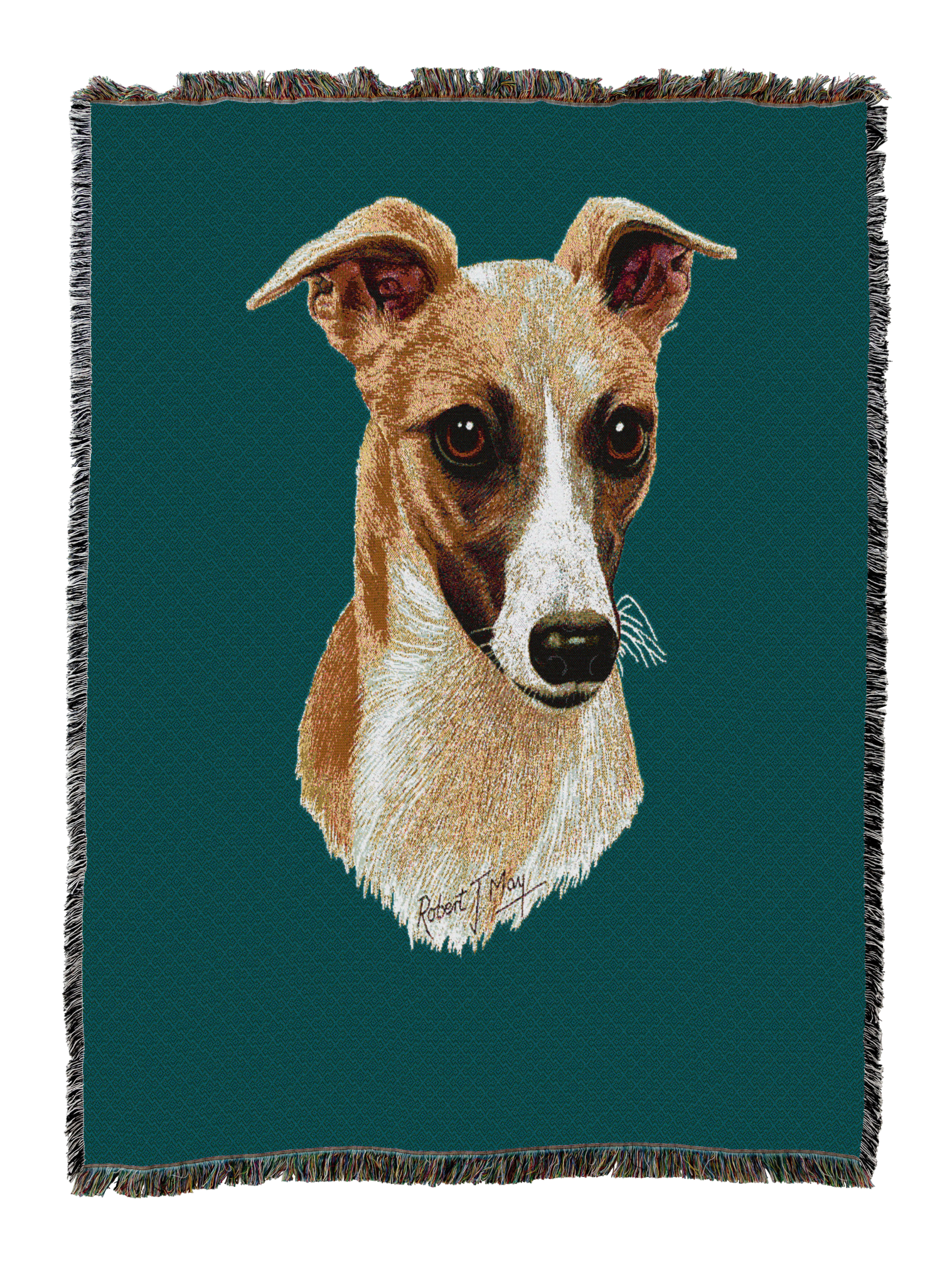 Whippet Blanket Teal