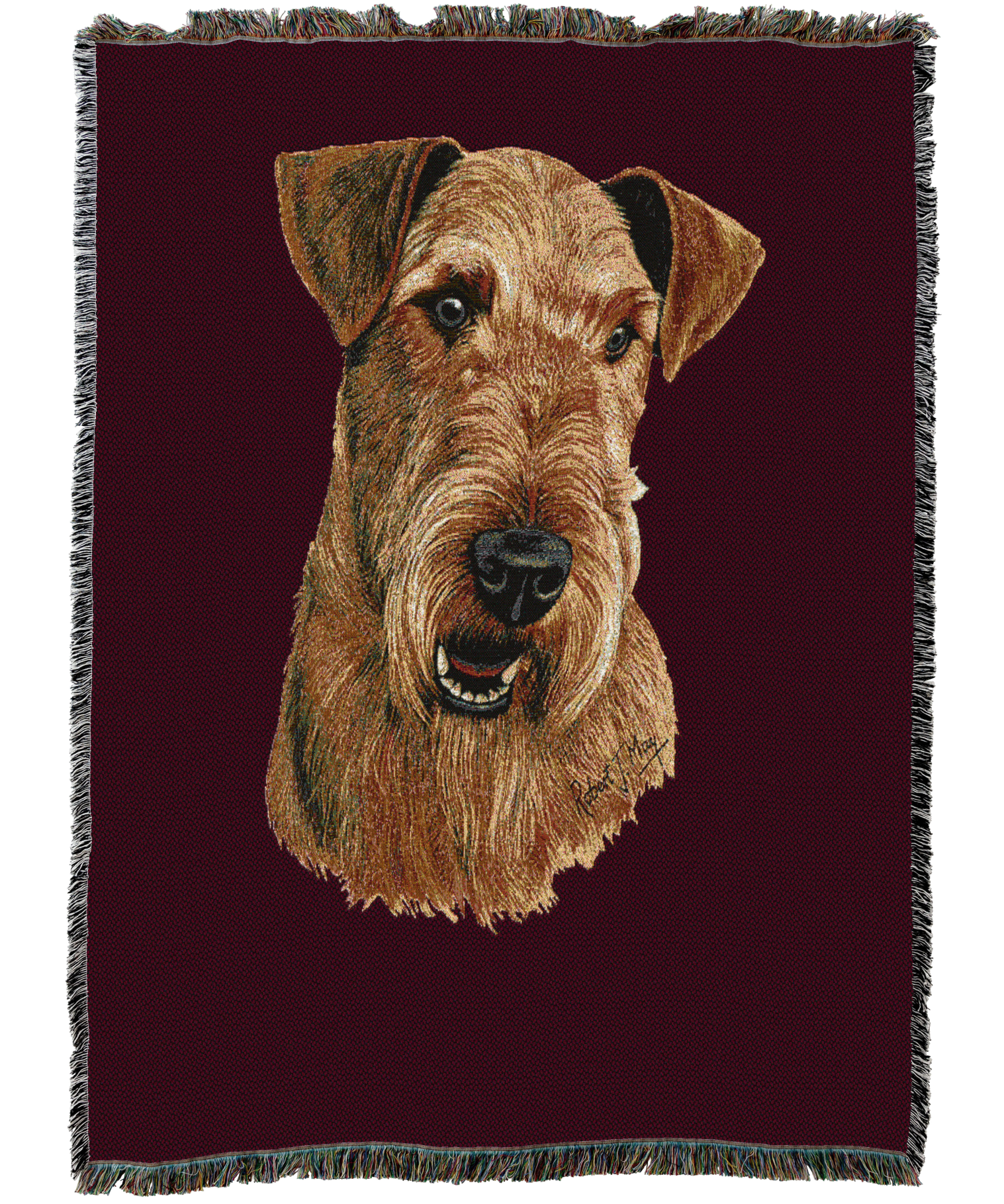 Airedale Terrier Blanket
