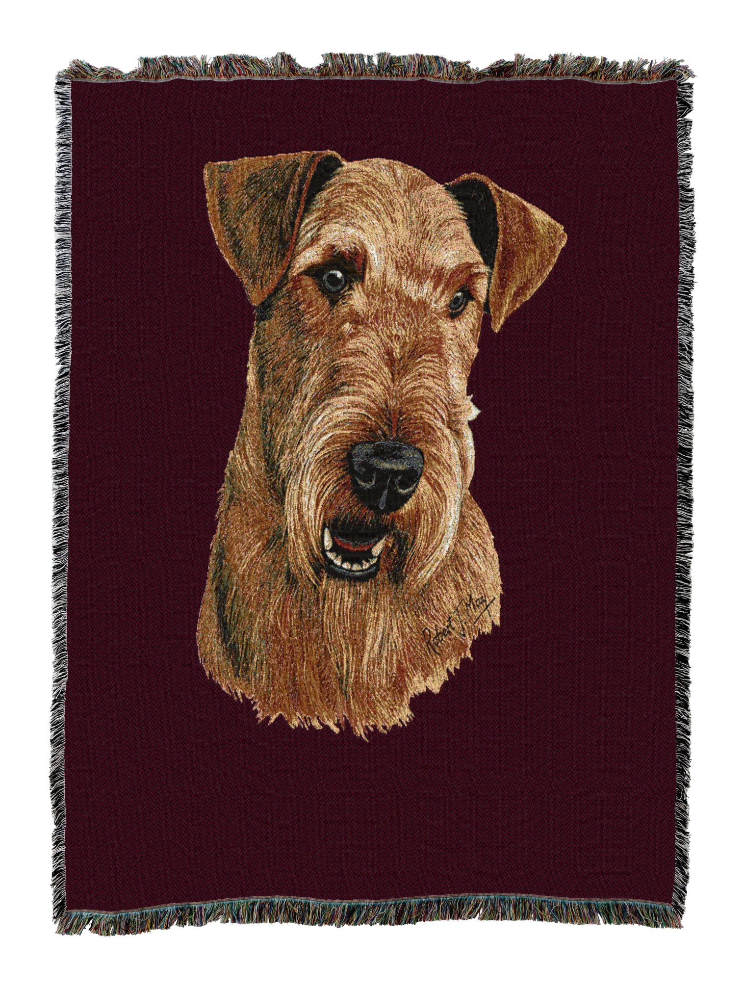 Airedale Terrier Blanket