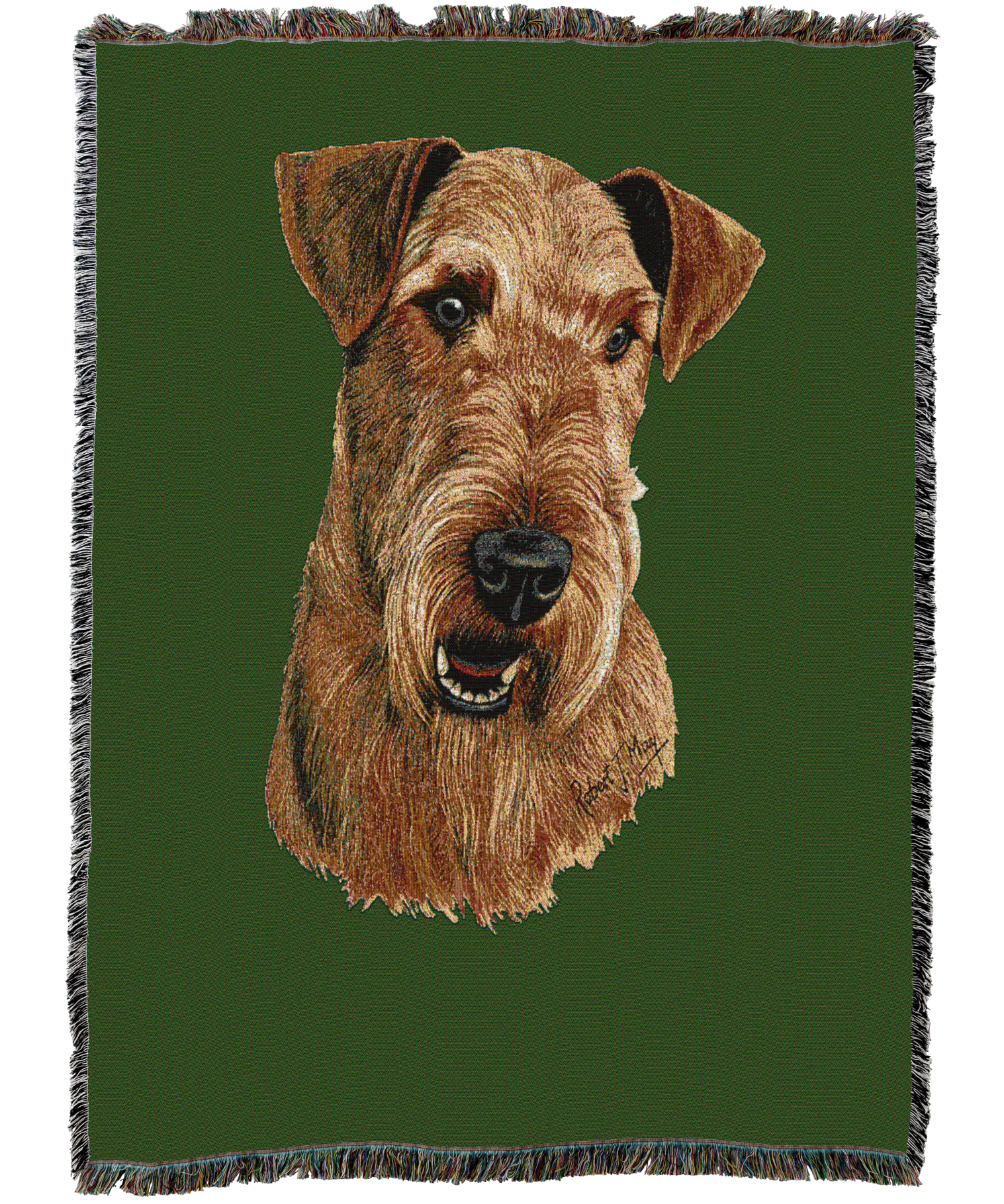 Airedale Terrier Blanket