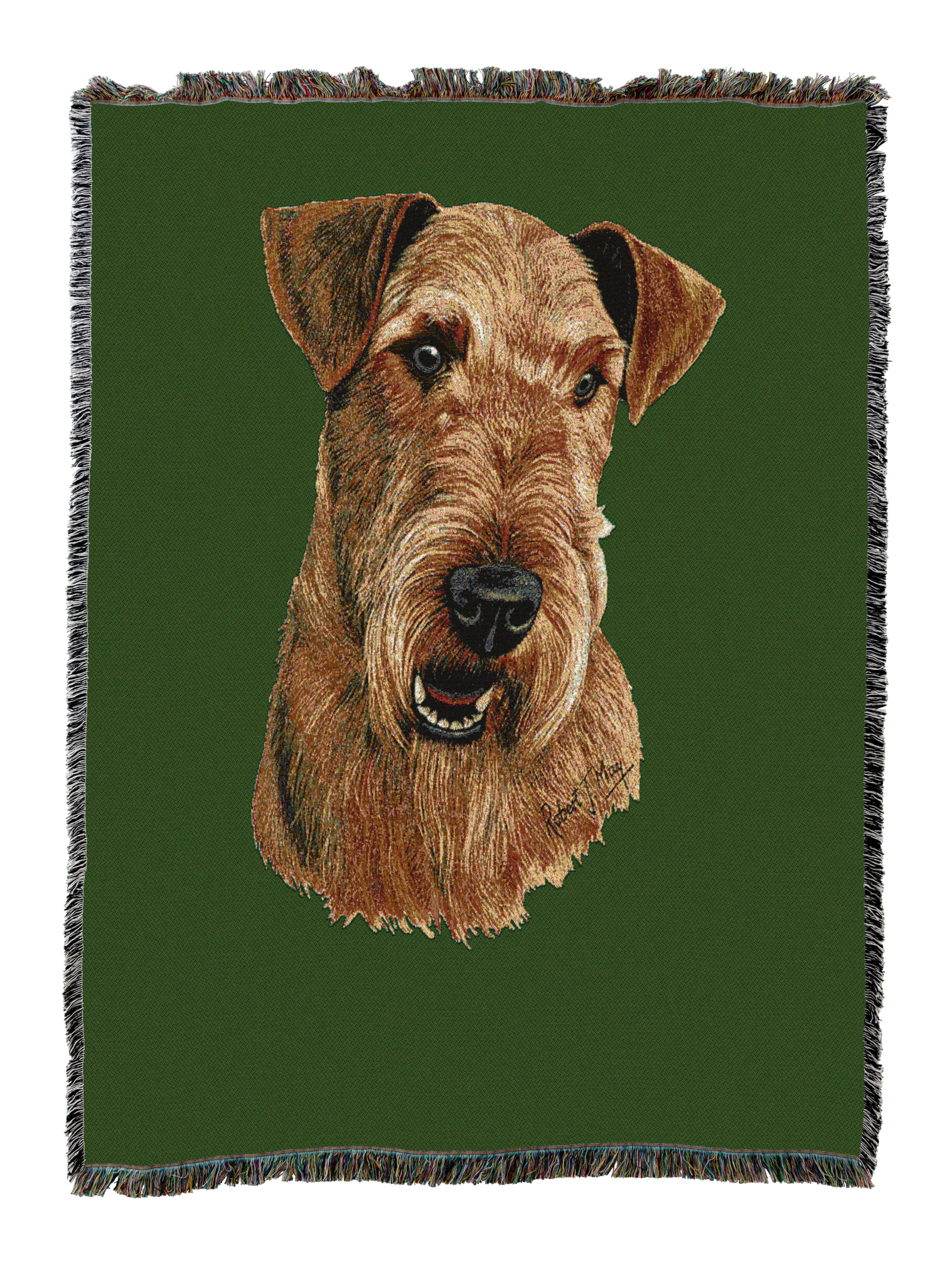 Airedale Terrier Blanket