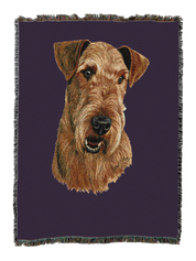 Airedale Terrier Blanket