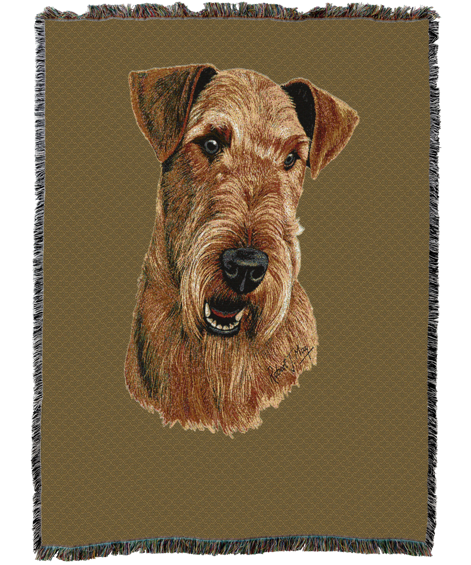 Airedale Terrier Blanket