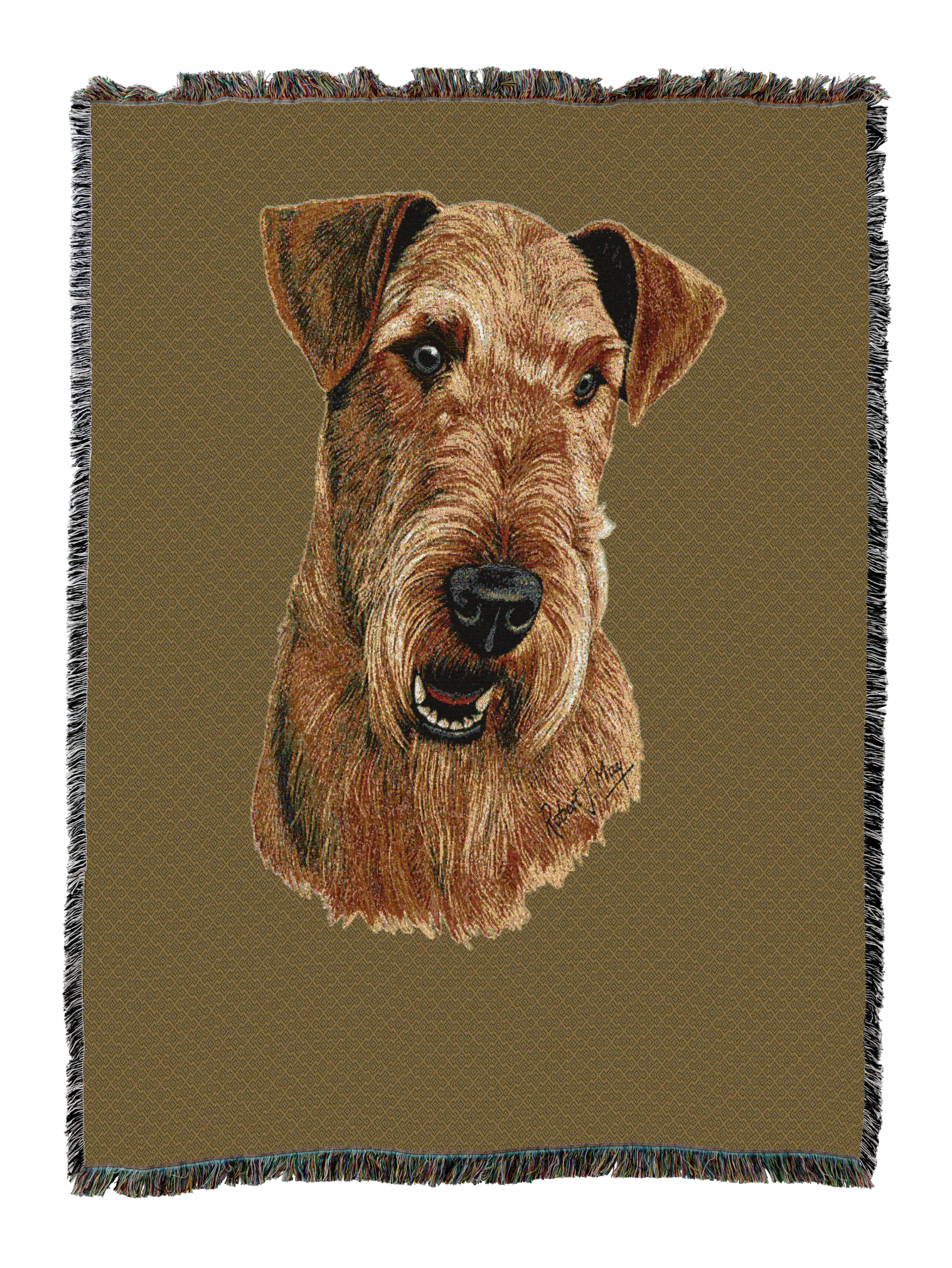 Airedale Terrier Blanket