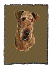 Airedale Terrier Blanket