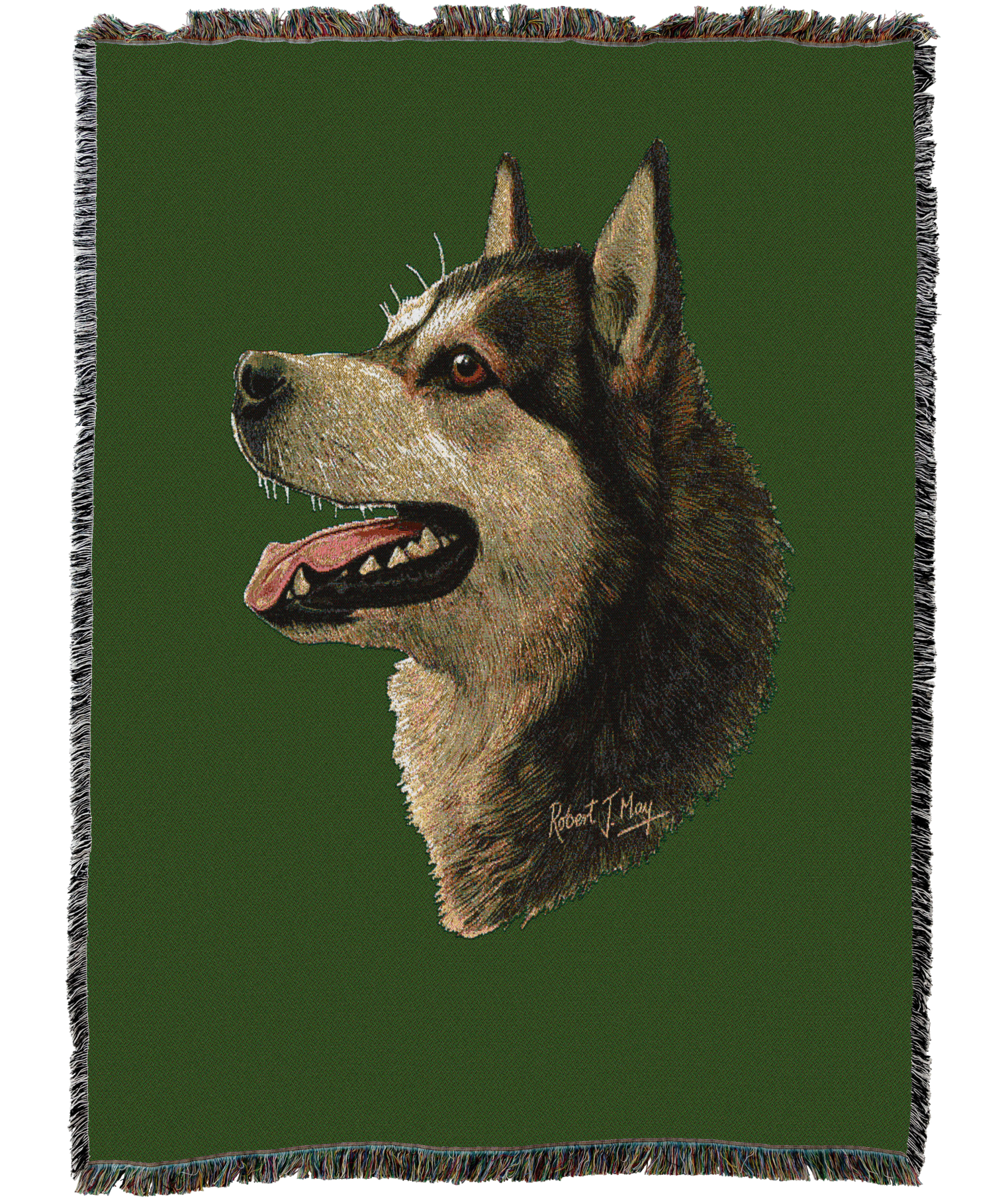 Alaskan Malamute Blanket