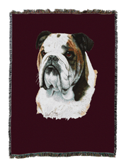 Bulldog Blanket Red