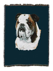 Bulldog Blanket Blue