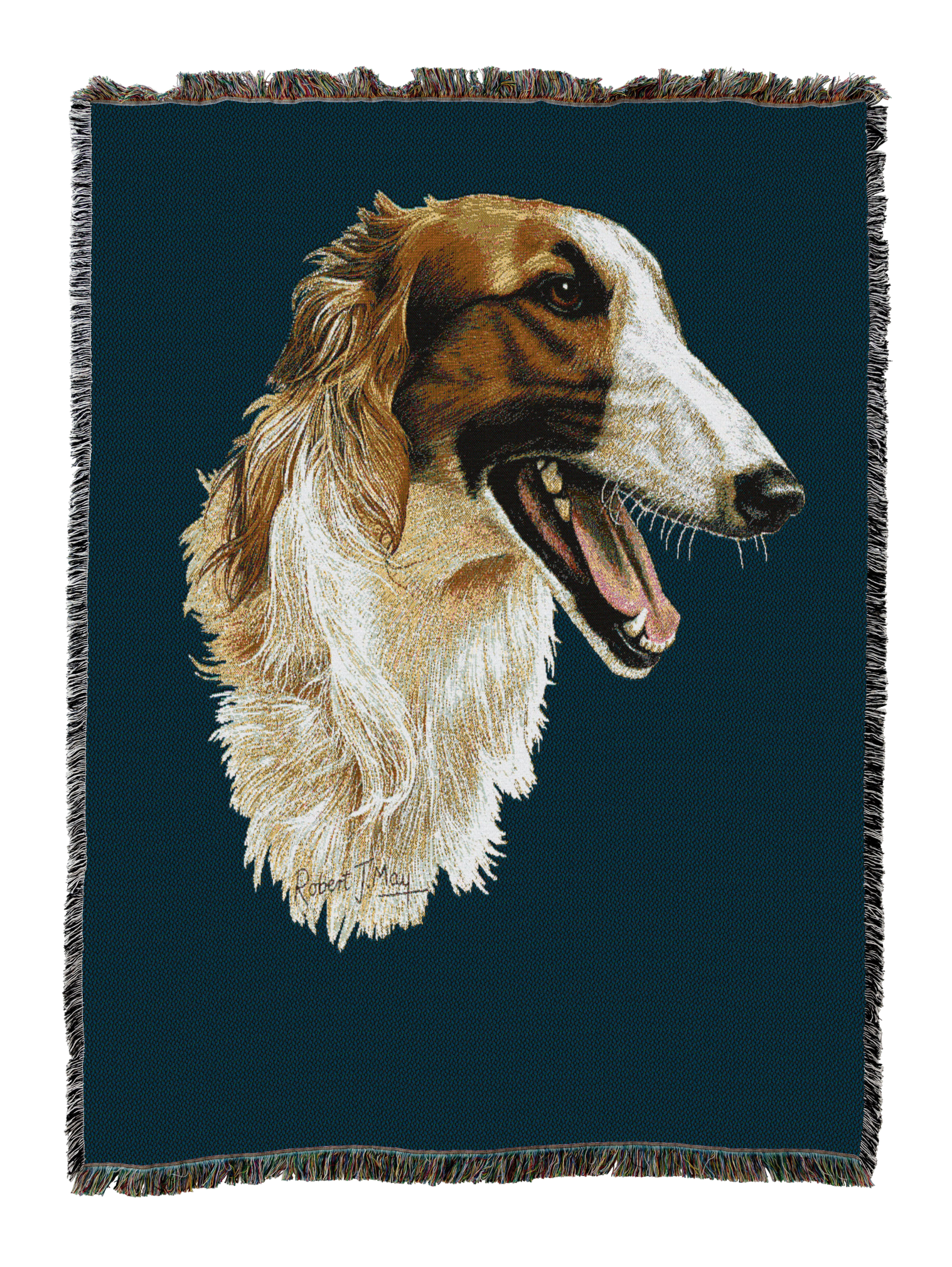 Borzoi Blanket