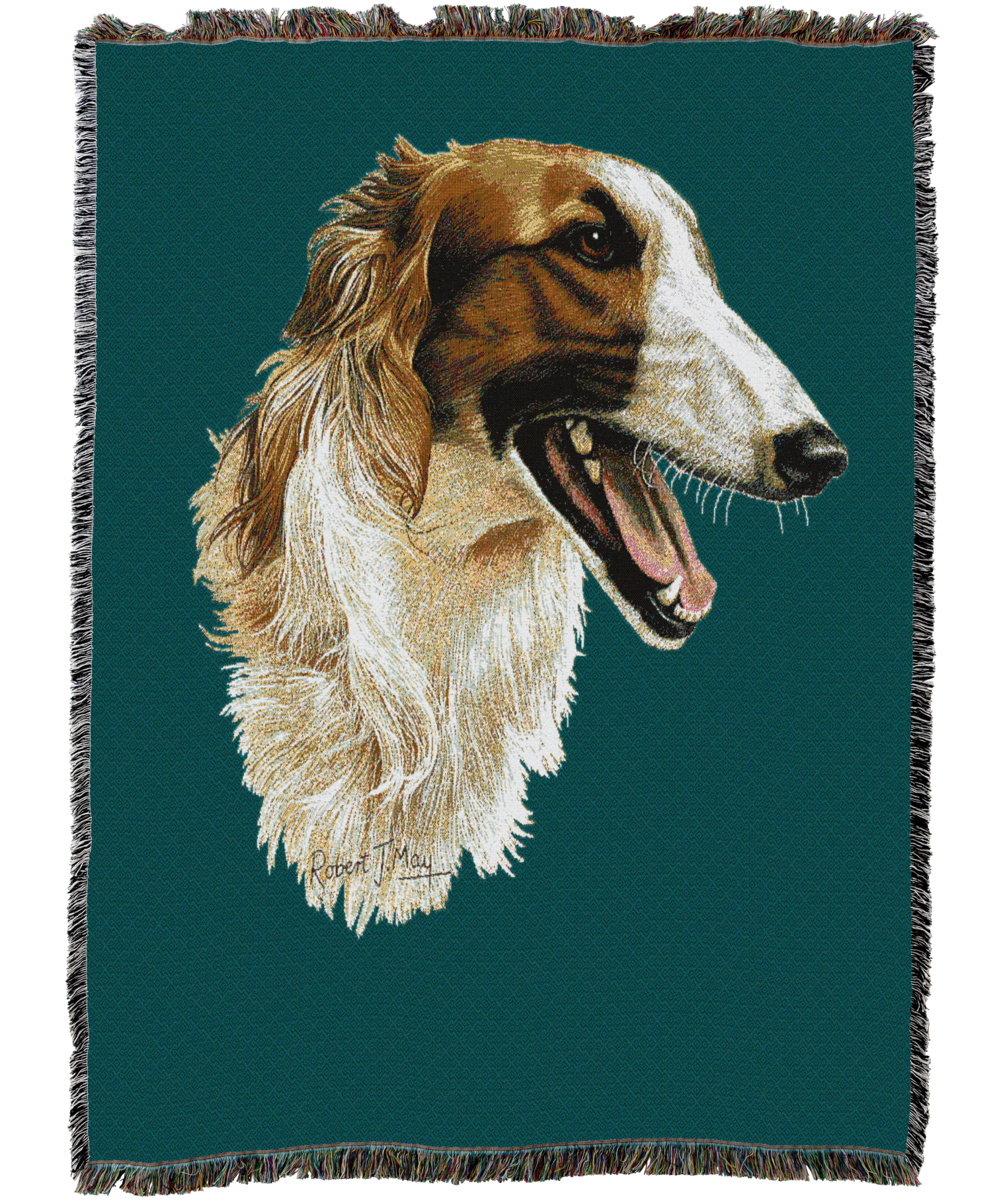 Borzoi Blanket