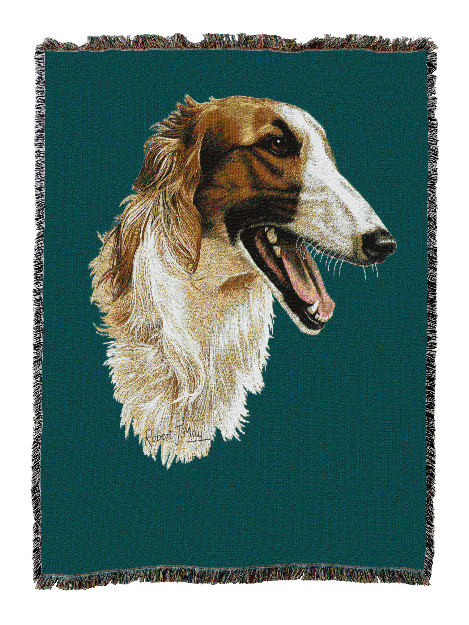 Borzoi Blanket