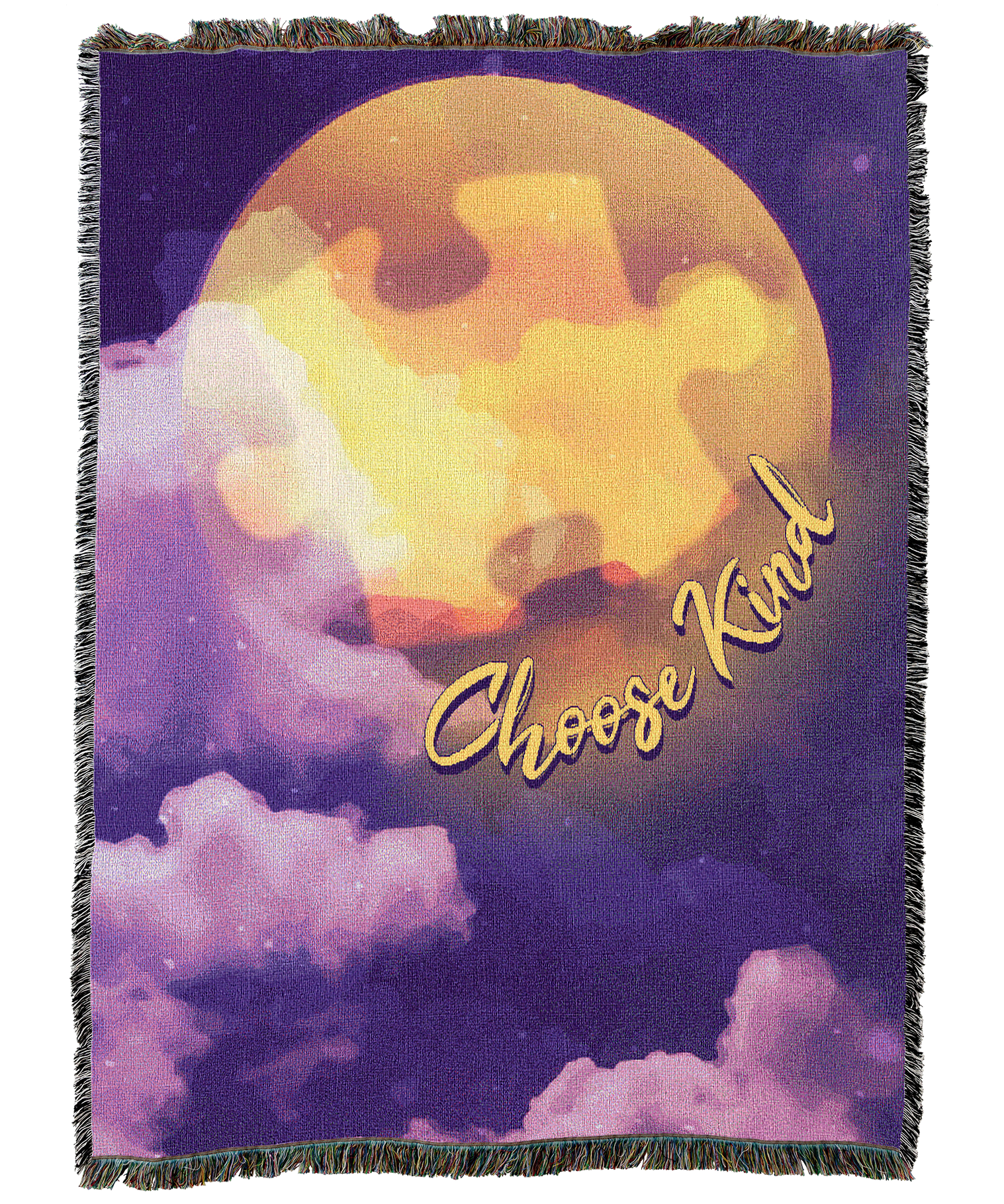 Choose Kind Moon Blanket