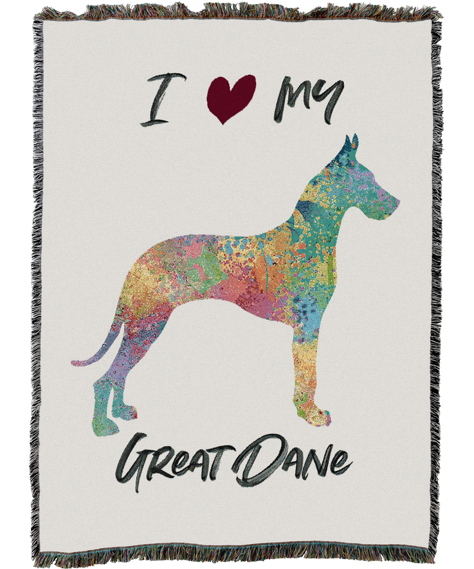 Splash Great Dane Blanket