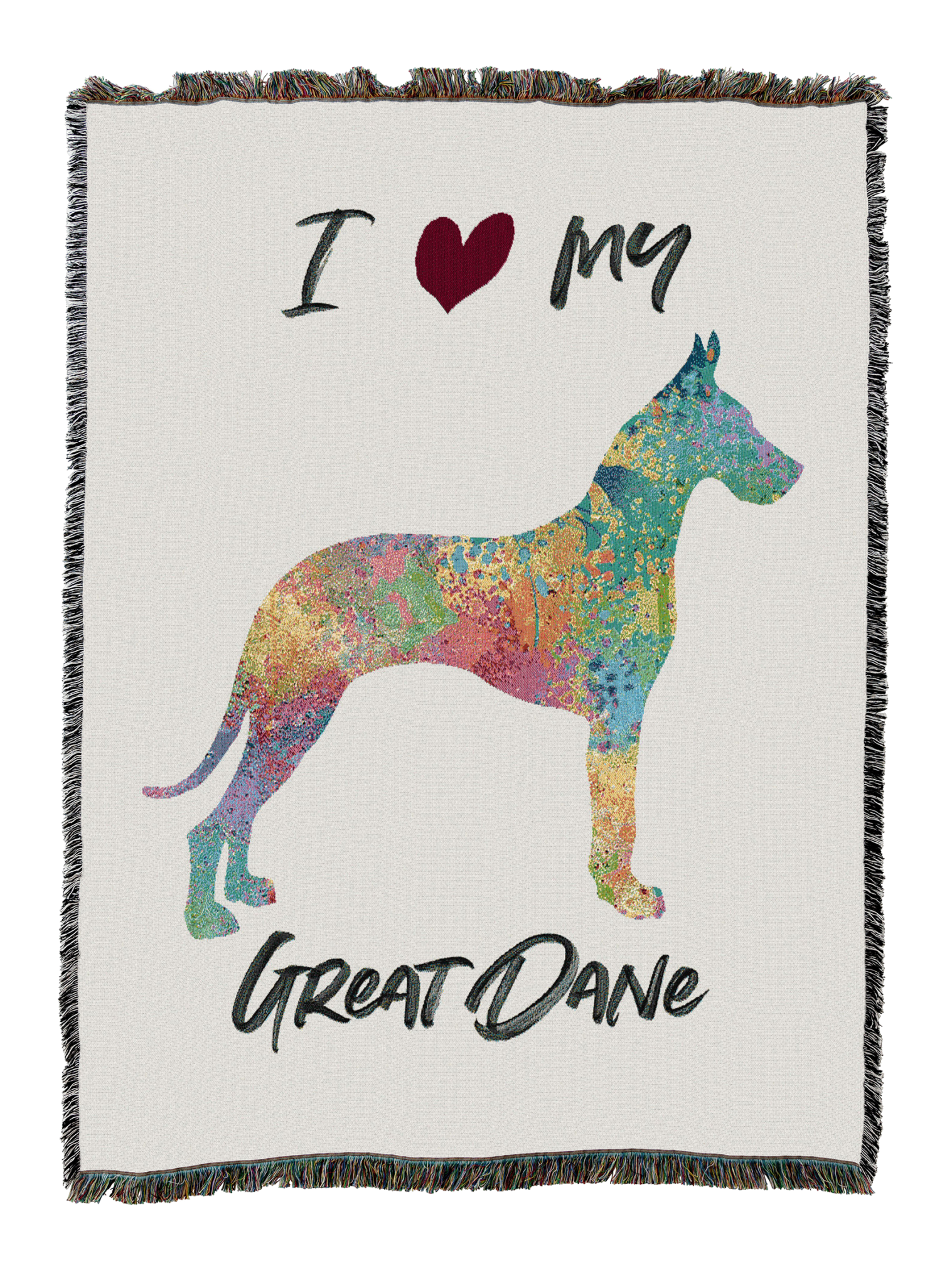 Splash Great Dane Blanket