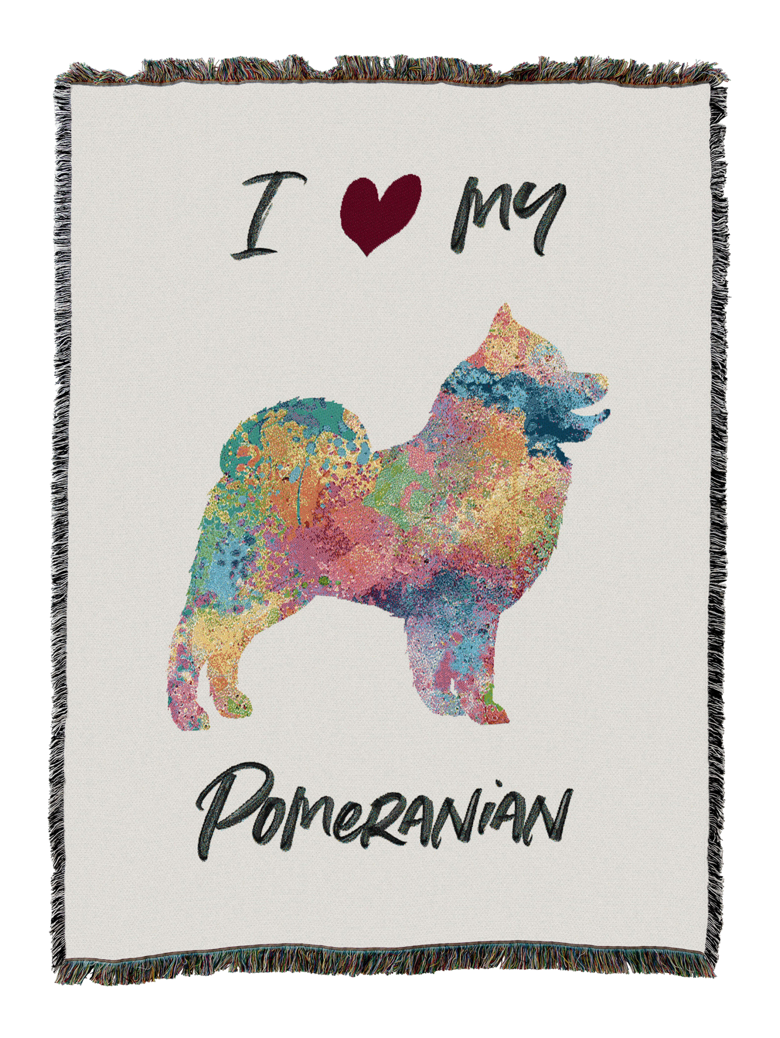 Splash Pomeranian Blanket