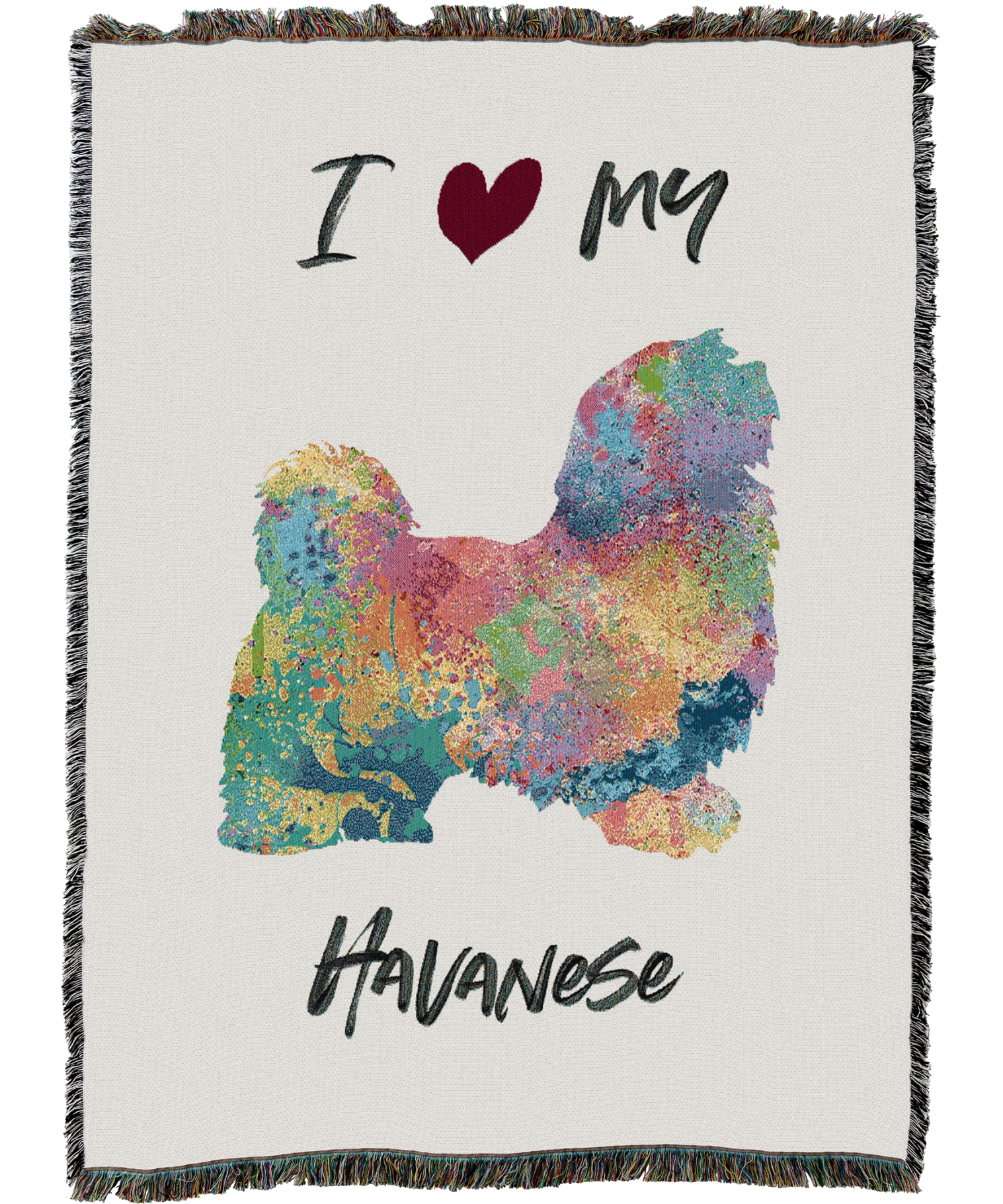 Splash Havanese Blanket