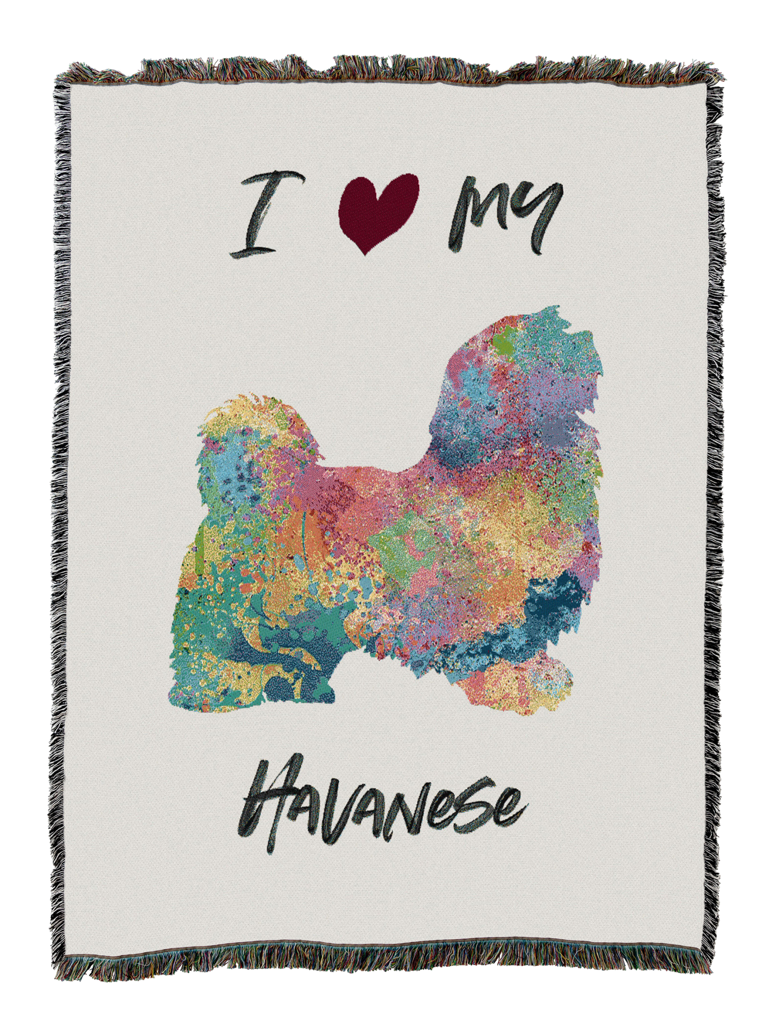 Splash Havanese Blanket