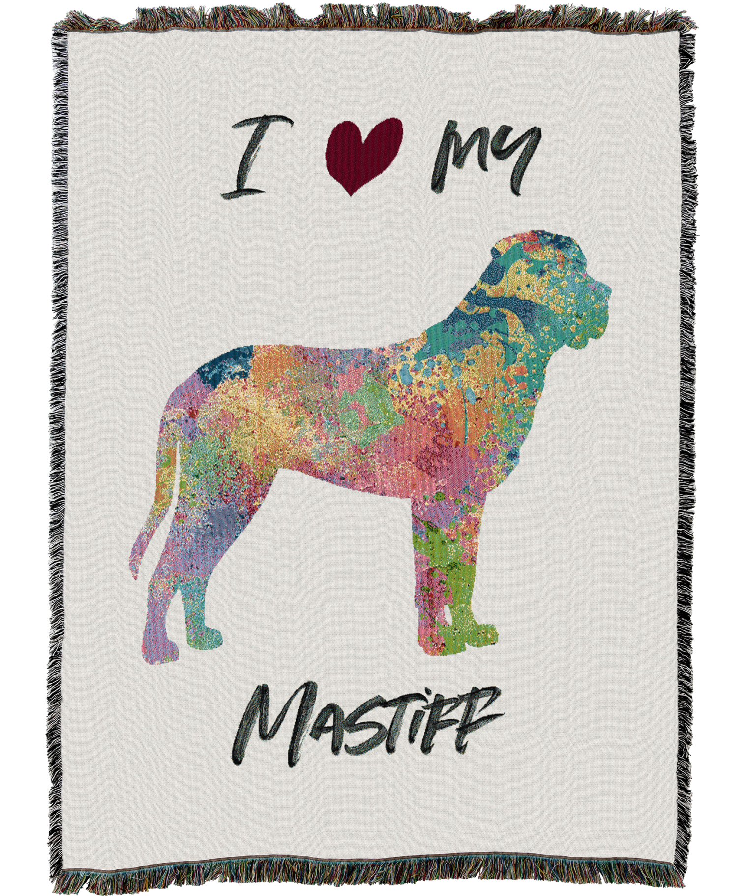 Splash Mastiff Blanket