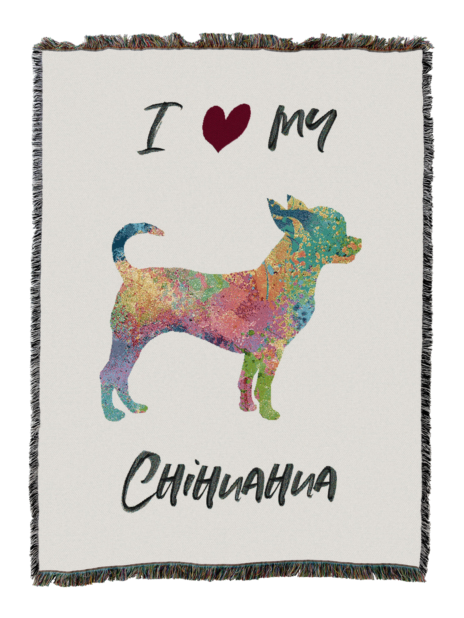 Splash Chihuahua Blanket