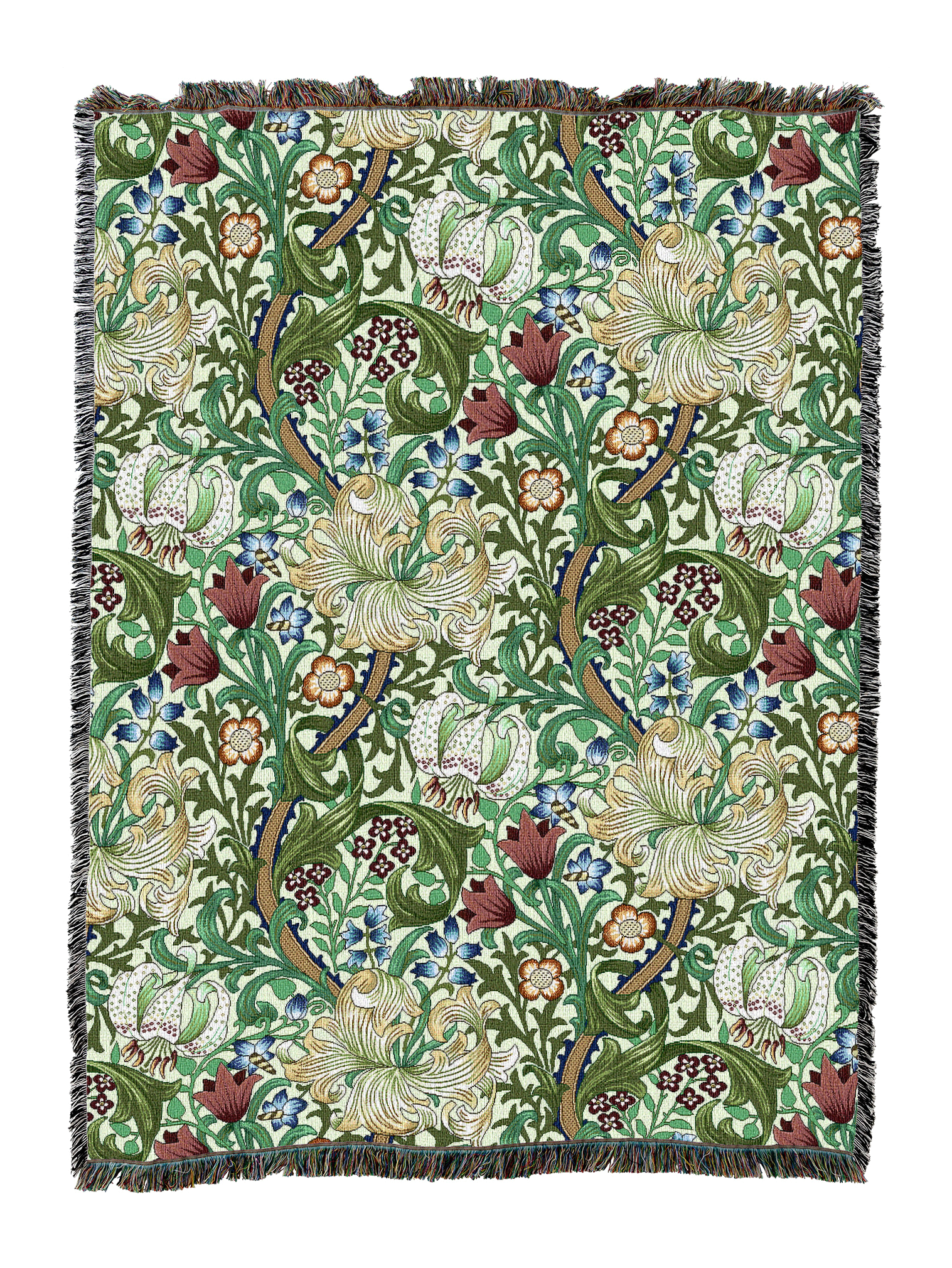 William Morris Golden Lily Blanket