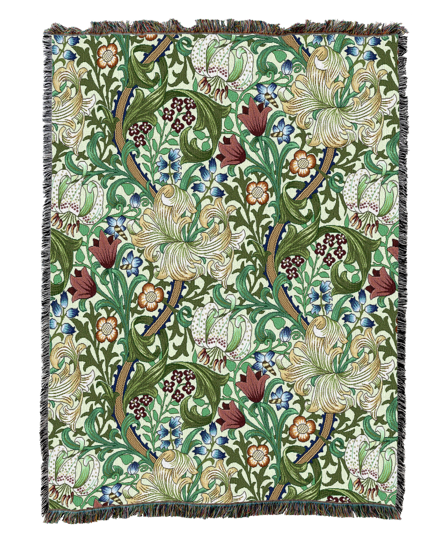 William Morris Golden Lily Blanket