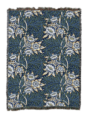William Morris Tulip And Willow Blanket