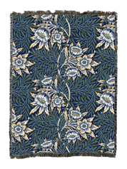 William Morris Tulip and Willow Blanket