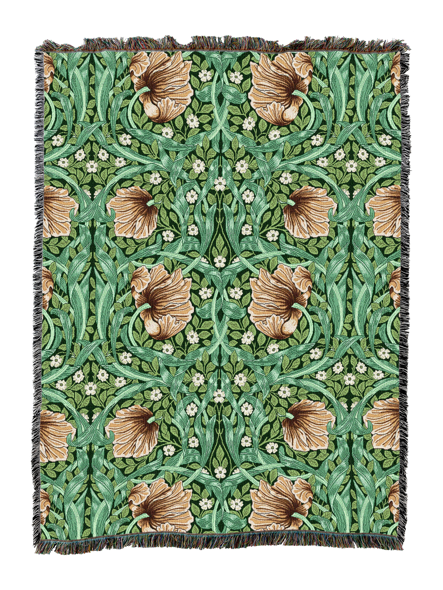 William Morris Pimpernel Blanket
